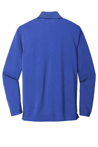 Port Authority Dry Zone UV Micro-Mesh Long Sleeve Polo (True Royal)