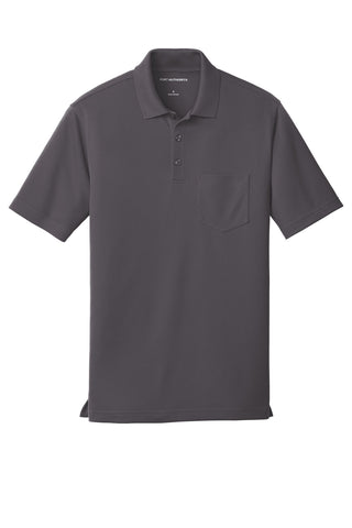 Port Authority Dry Zone UV Micro-Mesh Pocket Polo (Graphite)