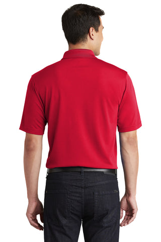 Port Authority Dry Zone UV Micro-Mesh Pocket Polo (Rich Red)