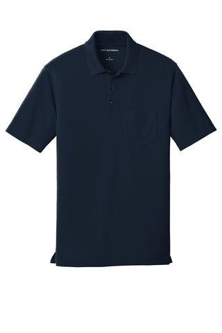 Port Authority Dry Zone UV Micro-Mesh Pocket Polo (River Blue Navy)