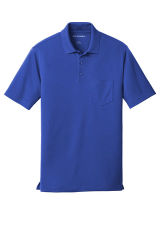 Port Authority Dry Zone UV Micro-Mesh Pocket Polo (True Royal)