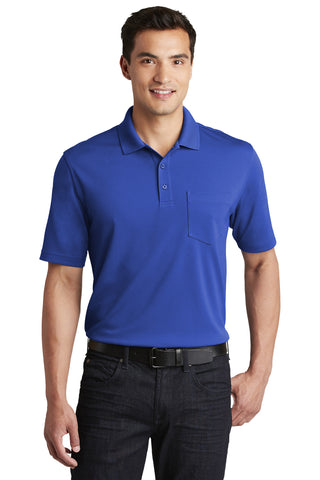 Port Authority Dry Zone UV Micro-Mesh Pocket Polo (True Royal)