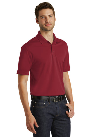 Port Authority Dry Zone UV Micro-Mesh Polo (Burgundy)