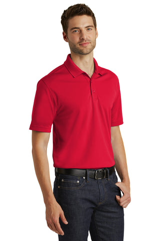 Port Authority Dry Zone UV Micro-Mesh Polo (Rich Red)