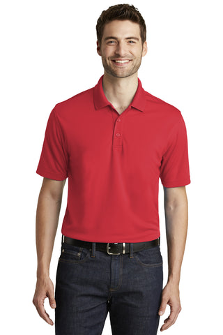 Port Authority Dry Zone UV Micro-Mesh Polo (Rich Red)