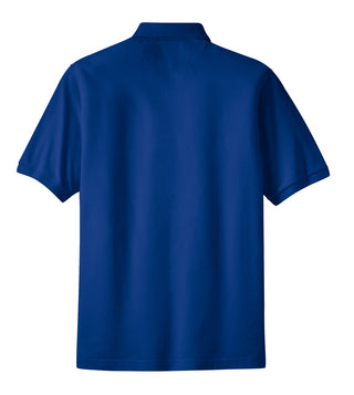 Port Authority Heavyweight Cotton Pique Polo with Pocket (Royal)