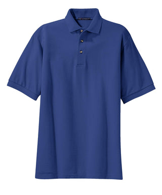 Port Authority Heavyweight Cotton Pique Polo (Royal)