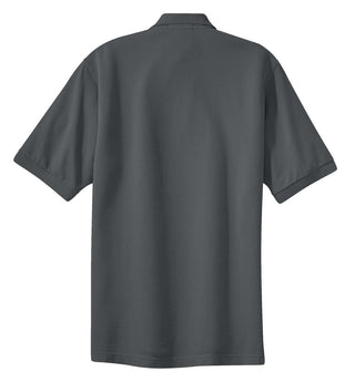 Port Authority Heavyweight Cotton Pique Polo (Steel Grey)