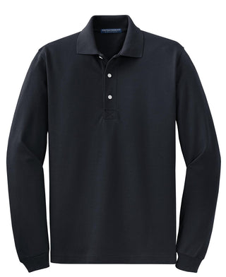 Port Authority Rapid Dry Long Sleeve Polo (Classic Navy)