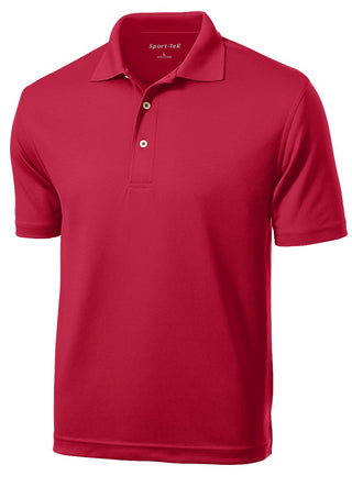 Sport-Tek Dri-Mesh Polo (Red)