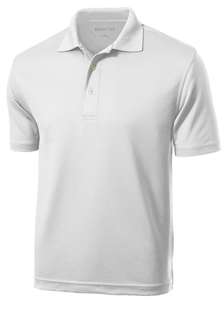 Sport-Tek Dri-Mesh Polo (White)