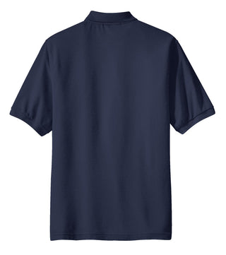 Port Authority Silk Touch Polo with Pocket (Navy)