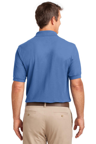 Port Authority Silk Touch Polo with Pocket (Ultramarine Blue)