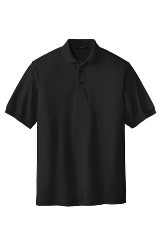 Port Authority Silk Touch Polo (Black)