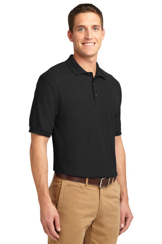 Port Authority Silk Touch Polo (Black)