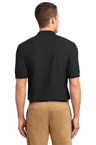 Port Authority Silk Touch Polo (Black)