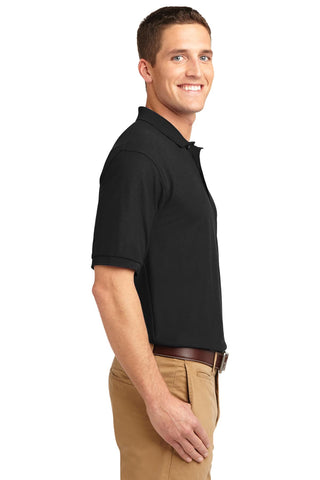 Port Authority Silk Touch Polo (Black)