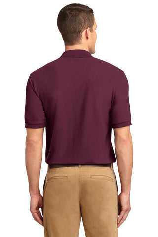 Port Authority Silk Touch Polo (Burgundy)