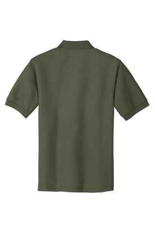 Port Authority Silk Touch Polo (Clover Green)