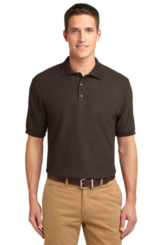 Port Authority Silk Touch Polo (Coffee Bean)