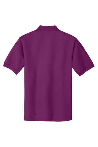 Port Authority Silk Touch Polo (Deep Berry)