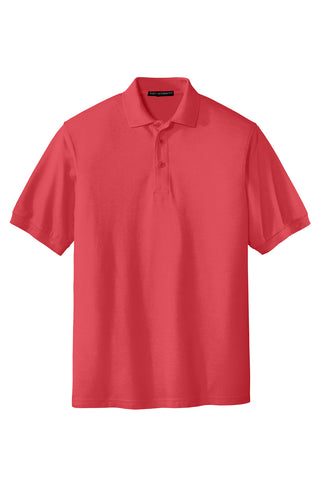 Port Authority Silk Touch Polo (Hibiscus)