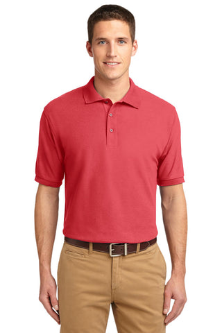 Port Authority Extended Size Silk Touch Polo (Hibiscus)