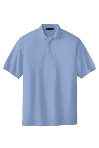 Port Authority Silk Touch Polo (Light Blue)