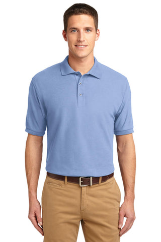 Port Authority Silk Touch Polo (Light Blue)