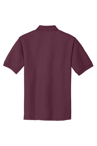 Port Authority Silk Touch Polo (Maroon)