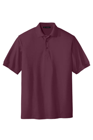 Port Authority Silk Touch Polo (Maroon)