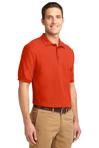 Port Authority Silk Touch Polo (Orange)