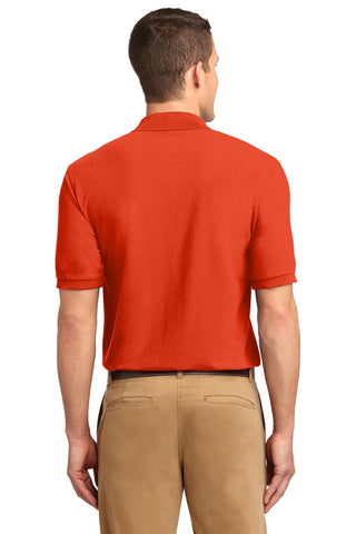 Port Authority Silk Touch Polo (Orange)