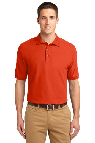 Port Authority Silk Touch Polo (Orange)