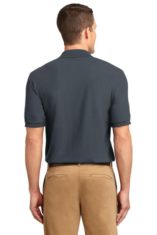 Port Authority Silk Touch Polo (Steel Grey)