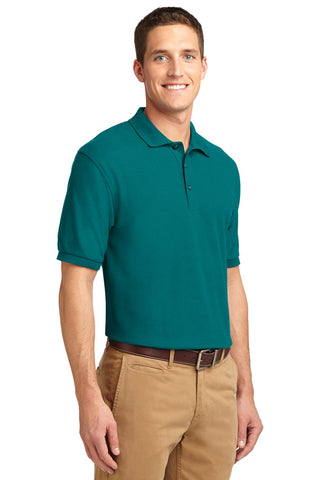 Port Authority Silk Touch Polo (Teal Green)