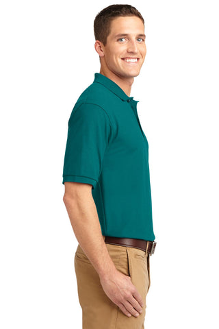 Port Authority Extended Size Silk Touch Polo (Teal Green)