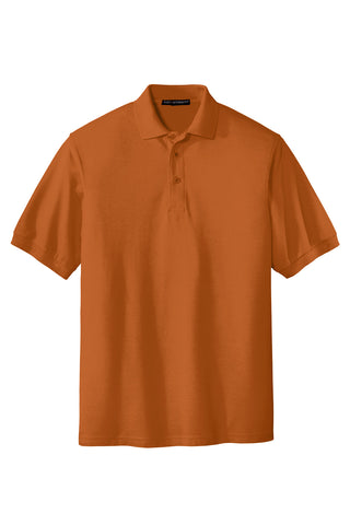 Port Authority Silk Touch Polo (Texas Orange)