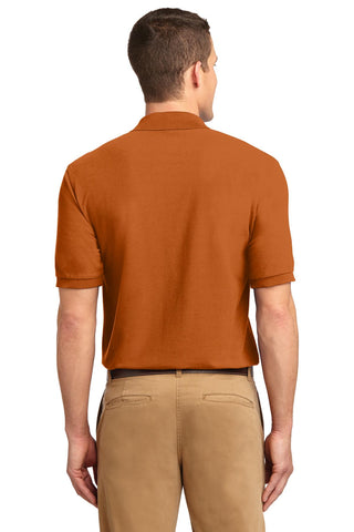 Port Authority Silk Touch Polo (Texas Orange)