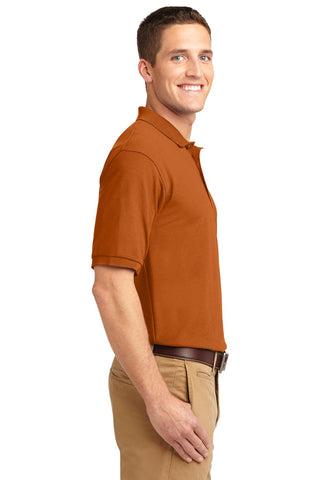 Port Authority Silk Touch Polo (Texas Orange)