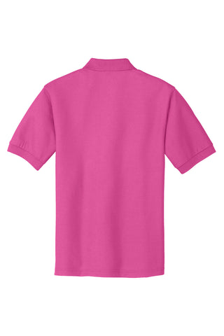 Port Authority Silk Touch Polo (Tropical Pink)