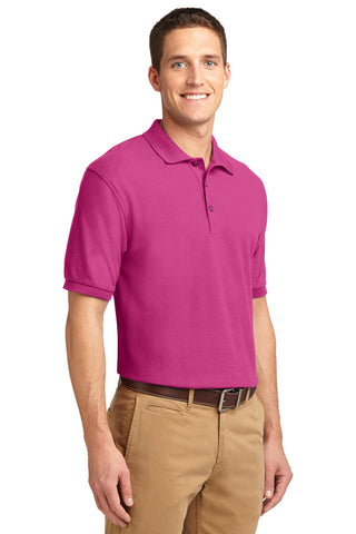 Port Authority Silk Touch Polo (Tropical Pink)