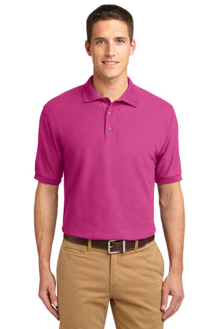 Port Authority Silk Touch Polo (Tropical Pink)