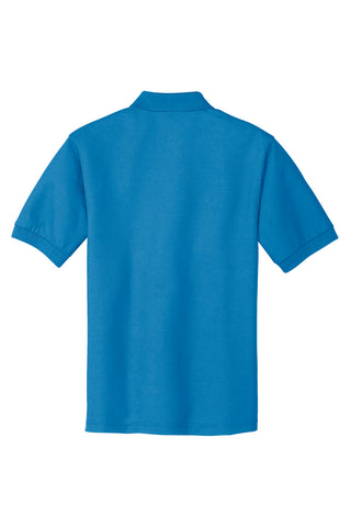 Port Authority Silk Touch Polo (Turquoise)