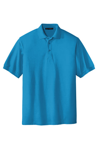 Port Authority Silk Touch Polo (Turquoise)