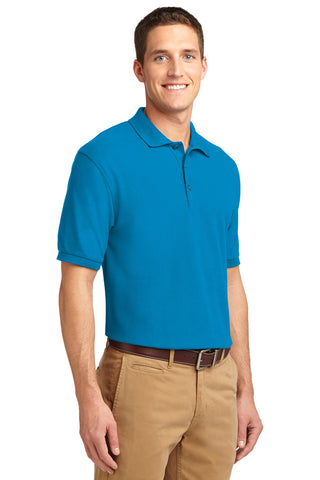 Port Authority Silk Touch Polo (Turquoise)