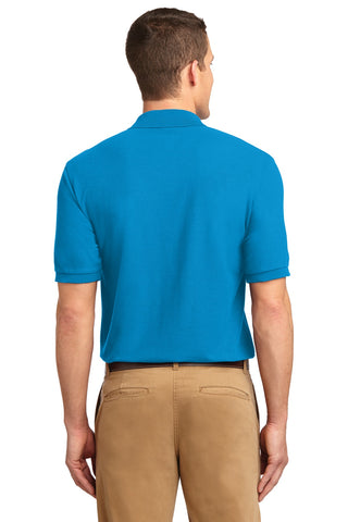 Port Authority Silk Touch Polo (Turquoise)