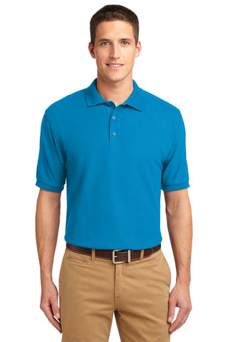 Port Authority Silk Touch Polo (Turquoise)