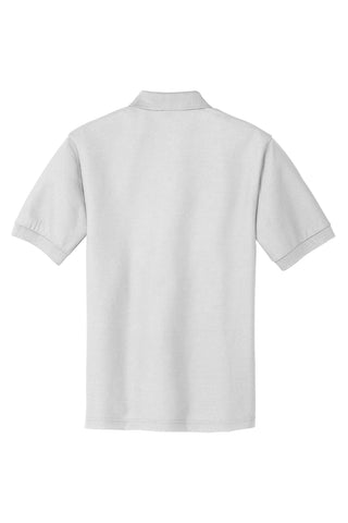 Port Authority Silk Touch Polo (White)