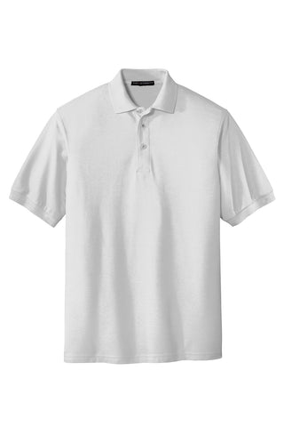 Port Authority Silk Touch Polo (White)